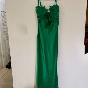 Hello Molly Green Dress